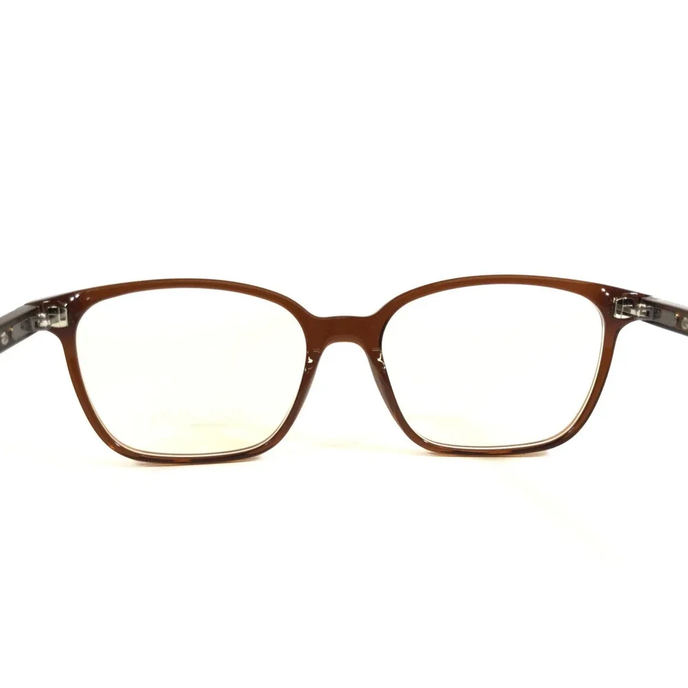Tom Davies Eyeglasses Frames TD781 Col. 2350 Transparent Brown Square 51-16-145
